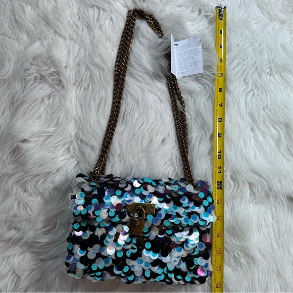 Kurt Geiger • Iridescent Sequin Brixton Purse Mini